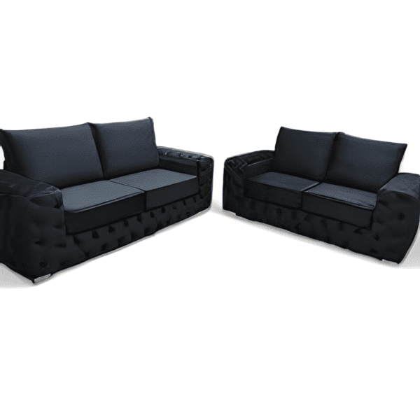 this is 3+2 ashton sofa in black